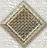 Hammered Gold Diamond